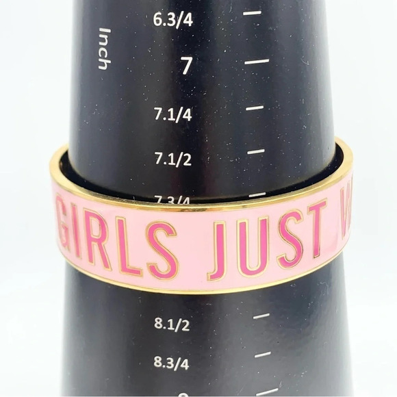 Kate Spade Girls Just Want to Have Fun Bangle Bracelet - Picture 6 of 6